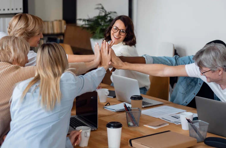 Sunset in the mountains