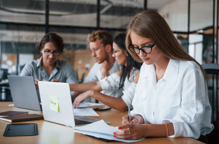 Sunset in the mountains